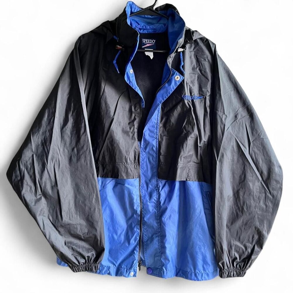 Speedo Women's Blue and Black Jacket